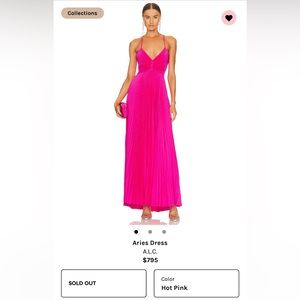 A.L.C. Aries Dress Pink